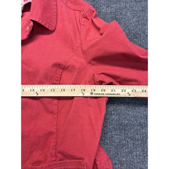LL Bean Jacket Womens Size 20 Reg Corduroy Button - Picture 6 of 10